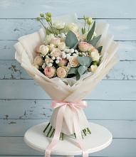Букет цветов из:  Розы и Лизиантусы #REPLACE_PRED# Богдановке