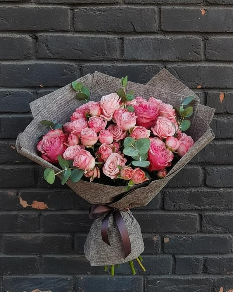 Букет цветов из: Розы в Богдановке