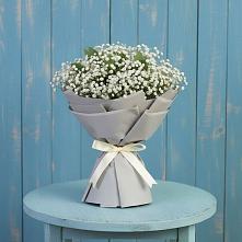 Букет цветов из:  Гипсофила в Богдановке