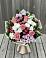 Букет цветов из: Альстромерии, Гвоздики, Розы и Хризантемы в Богдановке