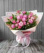Букет Розовый кустик #REPLACE_PRED# Богдановке