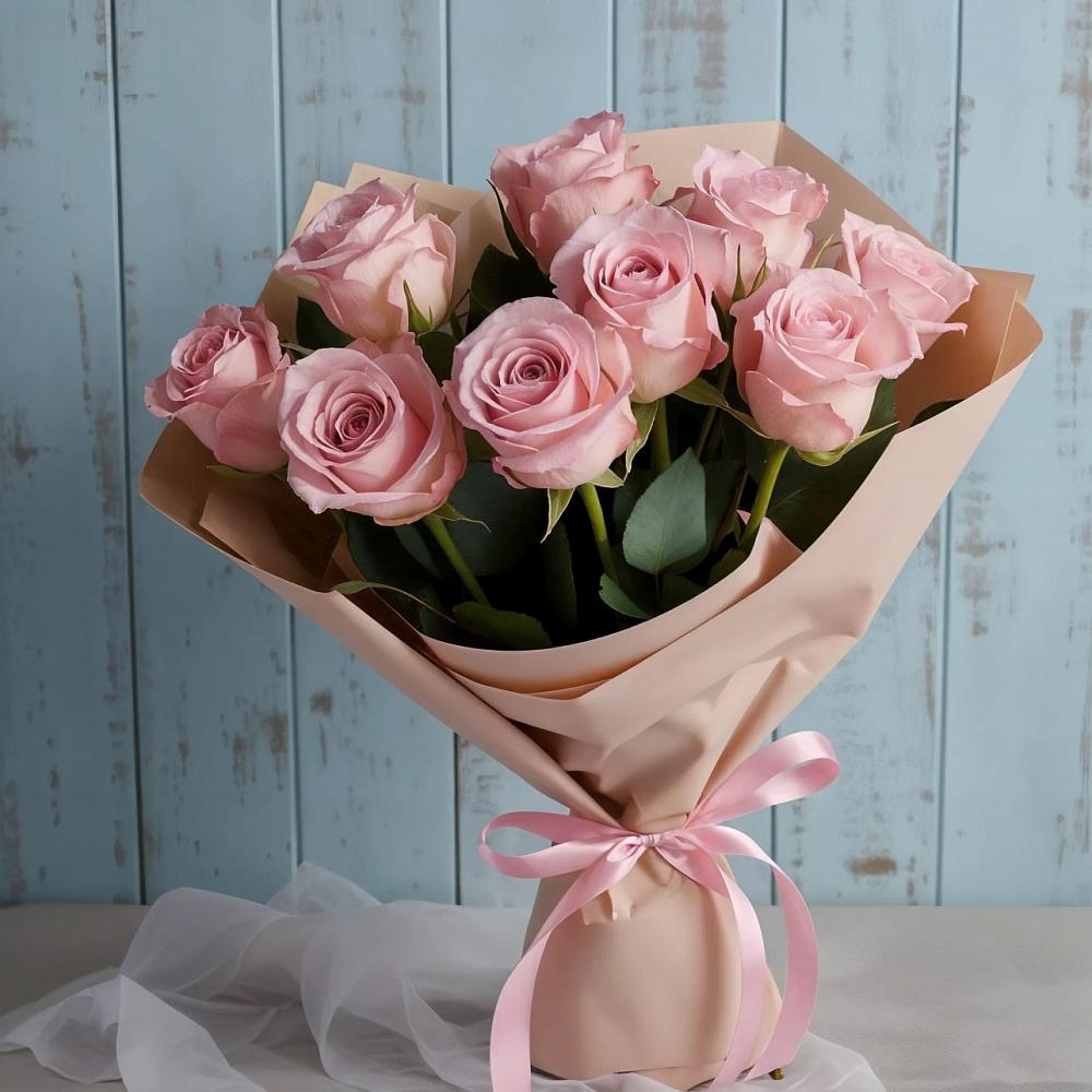 Букет цветов из: Розы в Богдановке