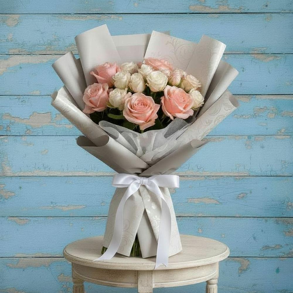Букет цветов из: Розы в Богдановке