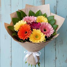 Букет цветов из:  Герберы #REPLACE_PRED# Богдановке