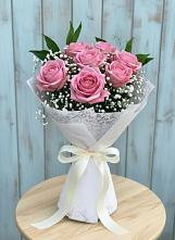 Букет цветов из:  Розы в Богдановке