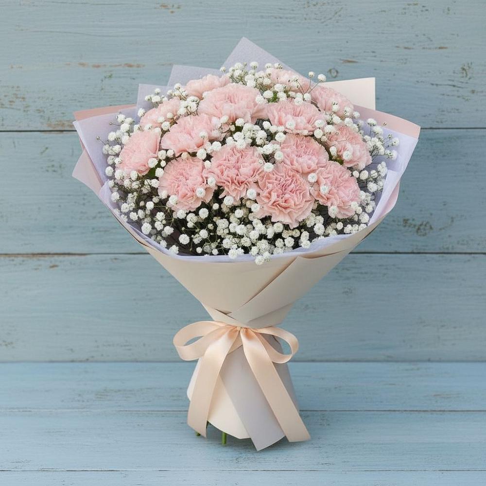 Букет цветов из: Гвоздики в Богдановке