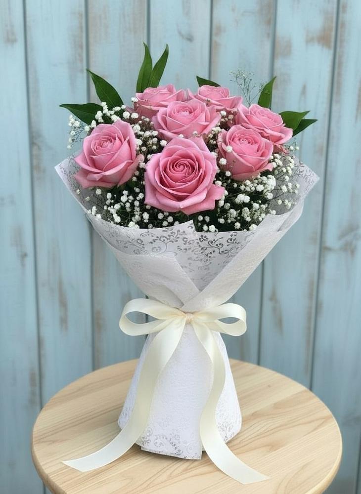Букет цветов из: Розы в Богдановке