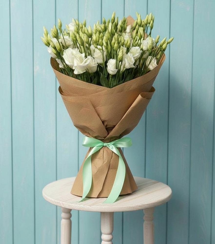 Букет цветов из: Лизиантусы в Богдановке