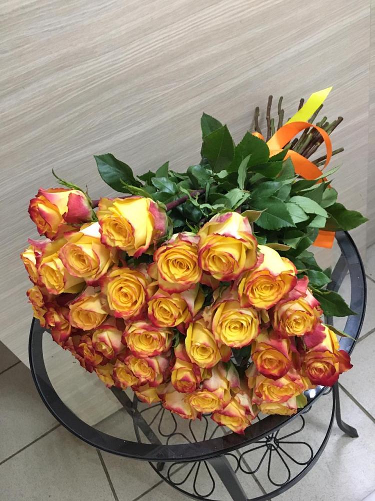 Букет Желтые розы в Богдановке