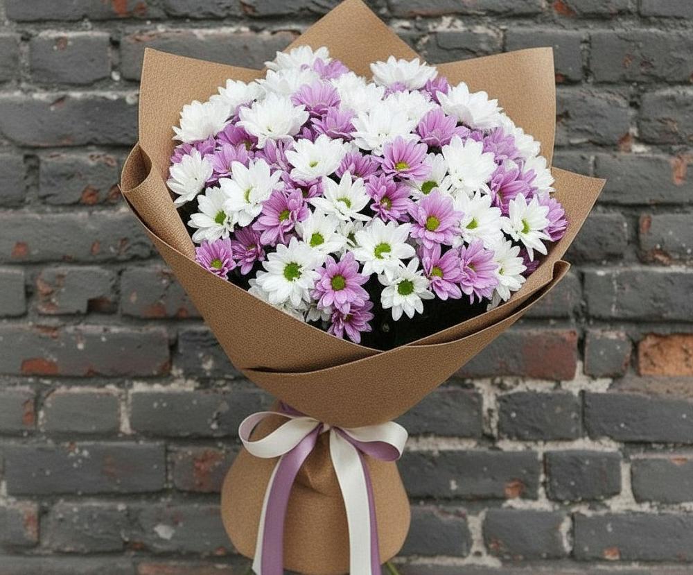 Букет цветов из: Хризантемы в Богдановке