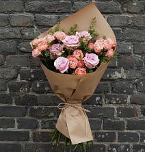 Букет цветов из:  Розы в Богдановке