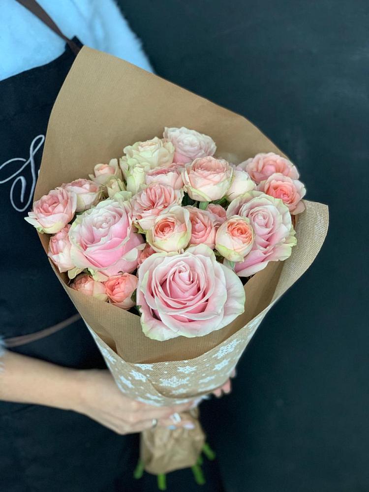 Букет цветов из: Хризантемы и Розы в Богдановке