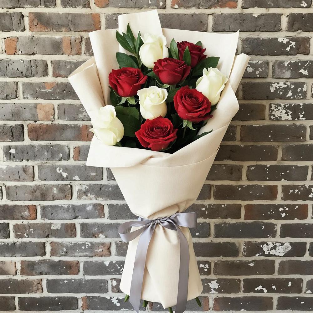 Букет цветов из: Розы в Богдановке