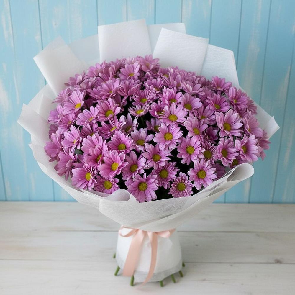 Букет цветов из: Хризантемы в Богдановке