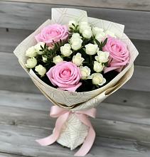 Букет цветов из:  Розы в Богдановке