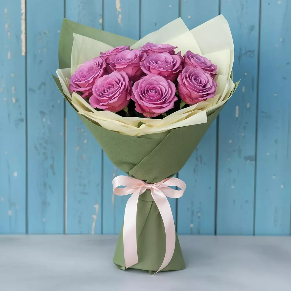 Букет Розы Фёрст Леди в Богдановке