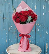 Букет цветов из:  Розы в Богдановке