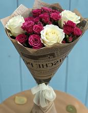 Букет цветов из:  Розы в Богдановке