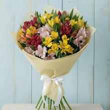 Букет цветов из:  Альстромерии в Богдановке