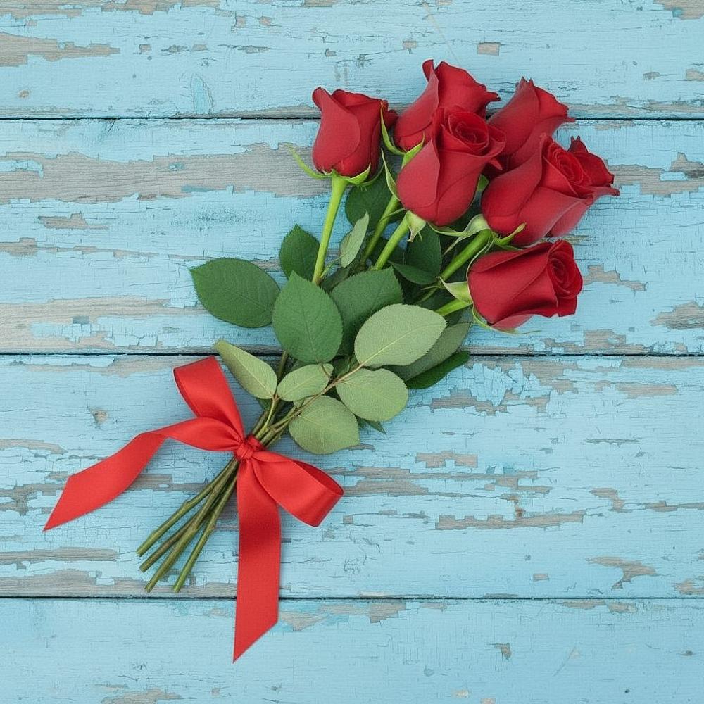 Букет Красные розы в Богдановке