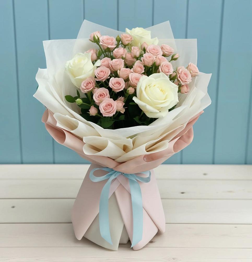 Букет цветов из: Розы в Богдановке