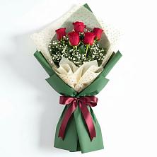 Букет цветов из:  Розы в Богдановке