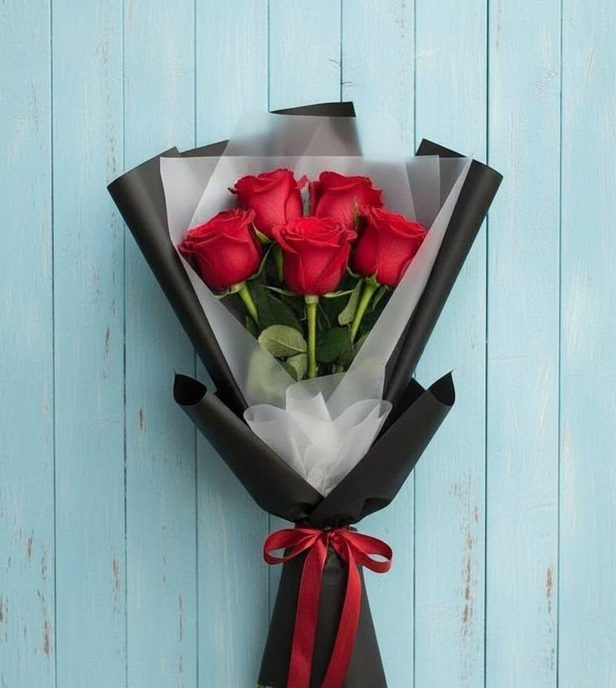 Букет цветов из: Розы в Богдановке