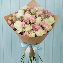 Букет цветов из:  Розы в Богдановке