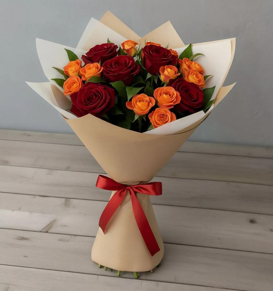 Букет Любовь и восторг в Богдановке